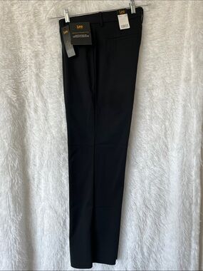 Lee Women’s Black Straight-Leg Trousers size 10S—NWT